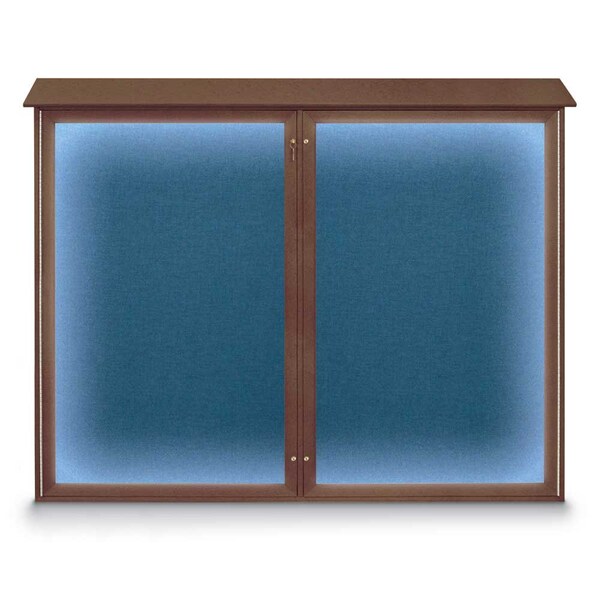 Double Door Enclosed Indoor Letterboard